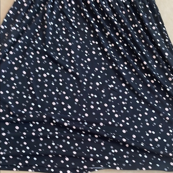 Ricki's Black and White Ruched Tie Front Midi Dress - Picture 7 of 7